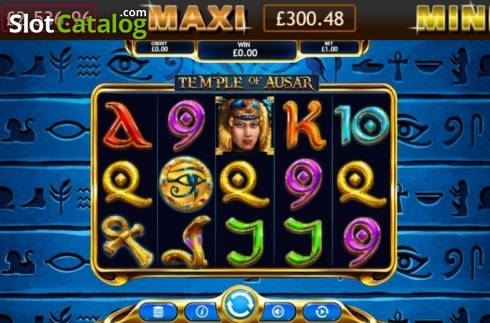 Οθόνη2. Temple of Ausar Jackpot Κουλοχέρης