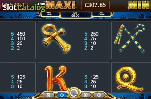 Οθόνη7. Temple of Ausar Jackpot Κουλοχέρης