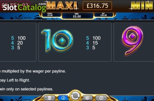 Οθόνη8. Temple of Ausar Jackpot Κουλοχέρης