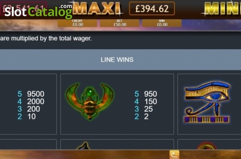 Οθόνη6. Temple of Iris Jackpot Κουλοχέρης
