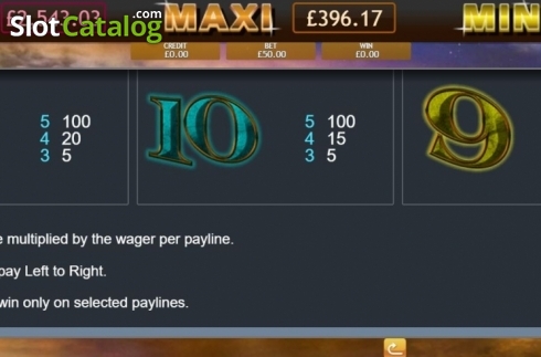Οθόνη8. Temple of Iris Jackpot Κουλοχέρης