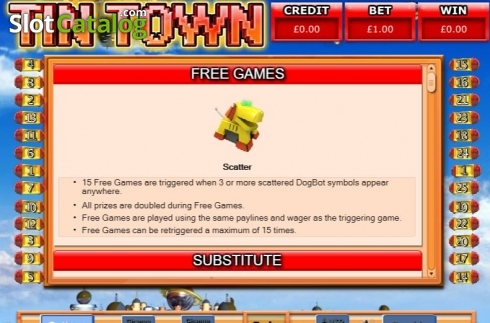Οθόνη3. Tin Town Κουλοχέρης