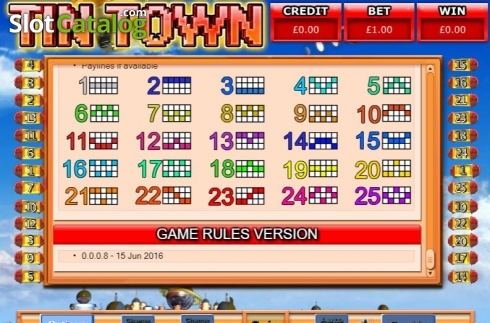 Οθόνη8. Tin Town Κουλοχέρης