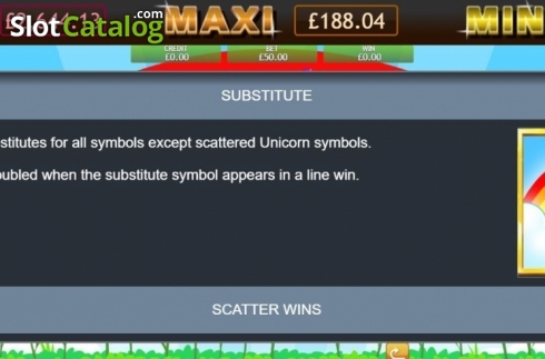 Οθόνη4. Unicorn Bliss Jackpot Κουλοχέρης