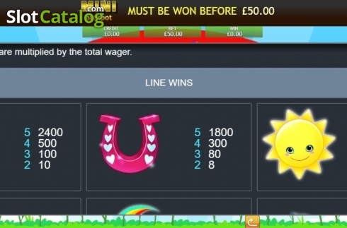 Οθόνη6. Unicorn Bliss Jackpot Κουλοχέρης