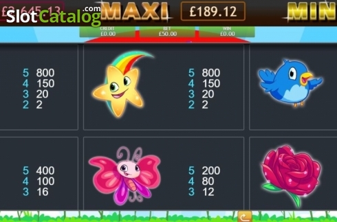 Οθόνη7. Unicorn Bliss Jackpot Κουλοχέρης