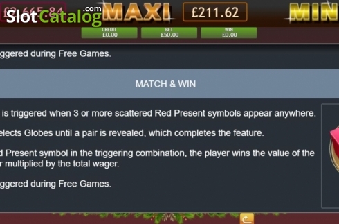 Οθόνη6. Very Merry Christmas Jackpot Κουλοχέρης