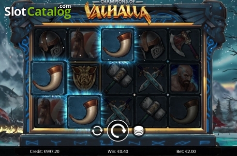 Οθόνη4. Champions of Valhalla Κουλοχέρης