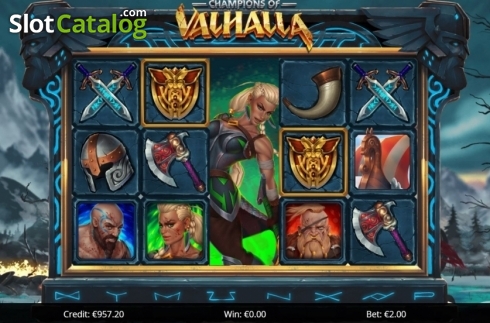 Οθόνη5. Champions of Valhalla Κουλοχέρης