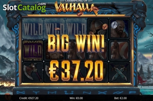 Οθόνη6. Champions of Valhalla Κουλοχέρης