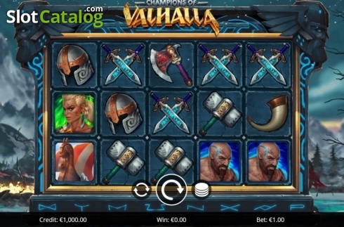 Οθόνη2. Champions of Valhalla Κουλοχέρης