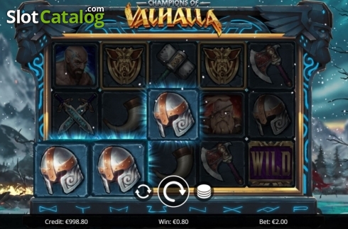 Οθόνη3. Champions of Valhalla Κουλοχέρης