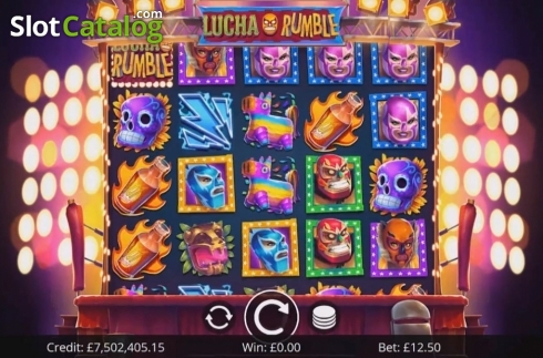 Οθόνη2. Lucha Rumble Κουλοχέρης 