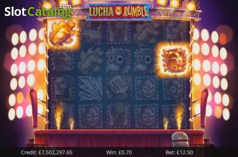Οθόνη3. Lucha Rumble Κουλοχέρης 
