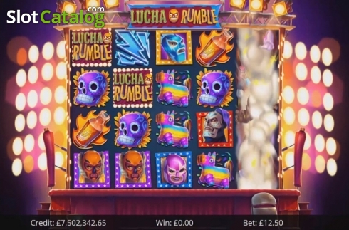Οθόνη6. Lucha Rumble Κουλοχέρης 