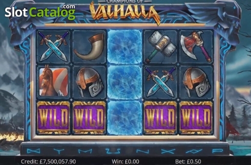 Οθόνη4. Champions of Valhalla Jackpot Κουλοχέρης