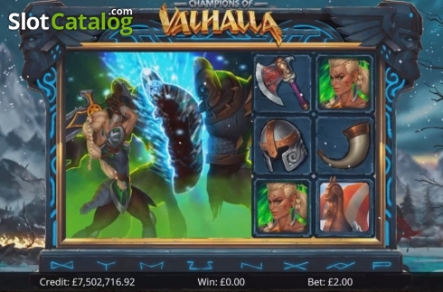 Οθόνη6. Champions of Valhalla Jackpot Κουλοχέρης