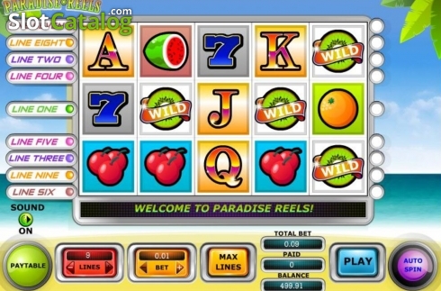 Οθόνη2. Paradise Reels Κουλοχέρης