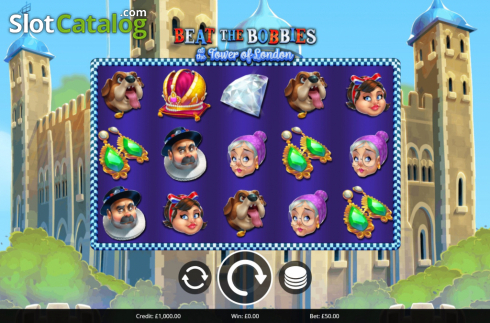 Οθόνη2. Beat The Bobbies at the Tower of London Κουλοχέρης