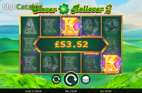 Οθόνη3. Clover Rollover 2 Κουλοχέρης
