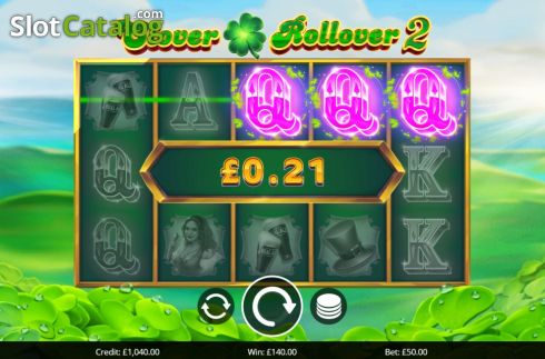 Οθόνη5. Clover Rollover 2 Κουλοχέρης