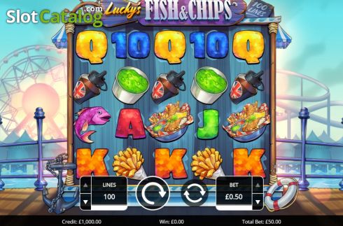 Οθόνη2. Lucky's Fish & Chips Κουλοχέρης 