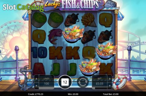 Οθόνη6. Lucky's Fish & Chips Κουλοχέρης 
