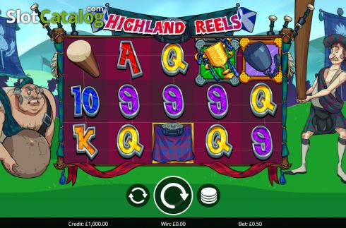 Οθόνη2. Highland Reels Κουλοχέρης