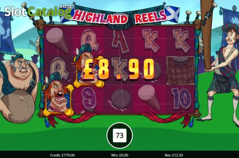 Οθόνη4. Highland Reels Κουλοχέρης