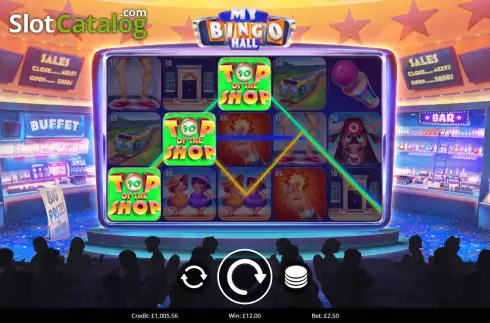 Οθόνη5. My Bingo Hall Κουλοχέρης 