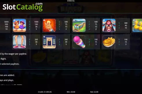 Οθόνη9. My Bingo Hall Κουλοχέρης 