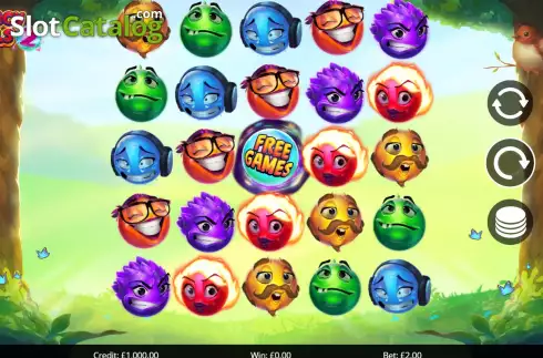 Οθόνη3. Bouncy Balls 2 Κουλοχέρης