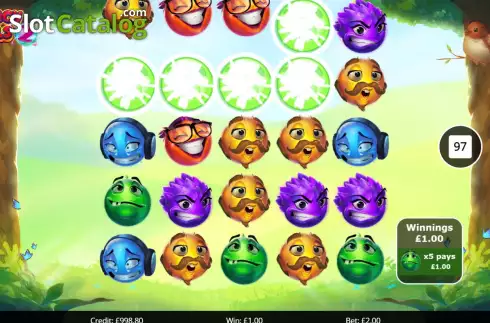Οθόνη5. Bouncy Balls 2 Κουλοχέρης