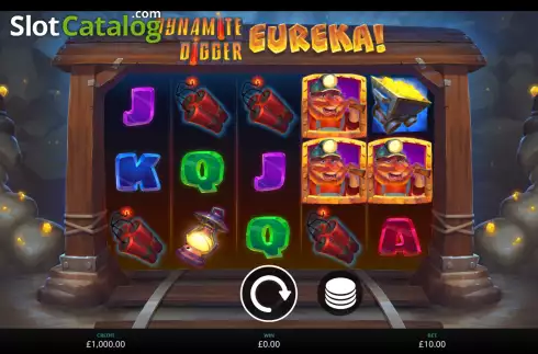 Οθόνη2. Dynamite Digger Eureka! Κουλοχέρης