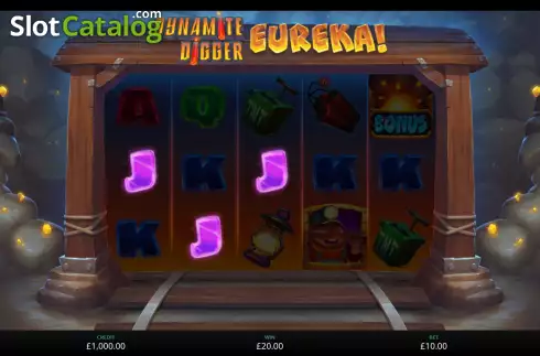 Οθόνη3. Dynamite Digger Eureka! Κουλοχέρης