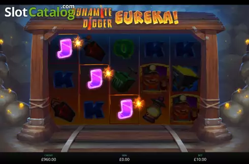 Οθόνη4. Dynamite Digger Eureka! Κουλοχέρης