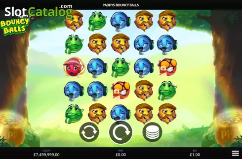 Οθόνη2. Bouncy Balls Κουλοχέρης