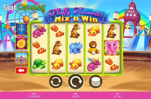 Οθόνη2. Fluffy Favourites Mix 'n' Win Κουλοχέρης 