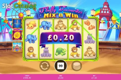 Οθόνη4. Fluffy Favourites Mix 'n' Win Κουλοχέρης 