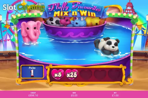 Οθόνη7. Fluffy Favourites Mix 'n' Win Κουλοχέρης 