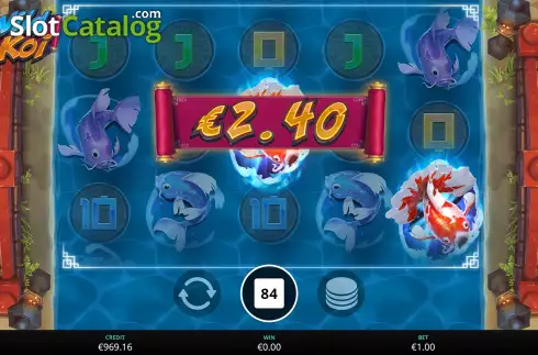 Οθόνη5. Wild Koi (Eyecon) Κουλοχέρης
