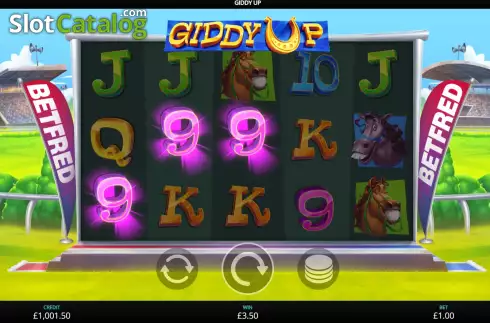 Οθόνη3. Giddy Up! Κουλοχέρης