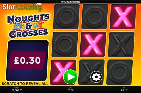 Οθόνη3. Noughts Crosses Κουλοχέρης