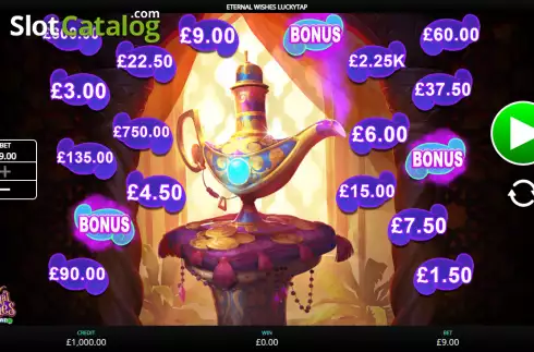 Οθόνη2. Eternal Wishes LuckyTap Κουλοχέρης