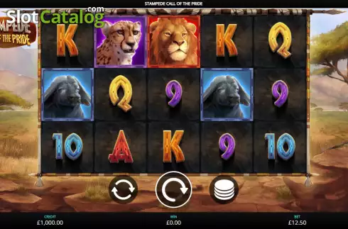 Οθόνη2. Stampede: Call of the Pride Κουλοχέρης