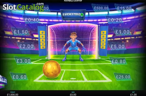 Οθόνη2. FOOTBALL! LuckyTap Κουλοχέρης