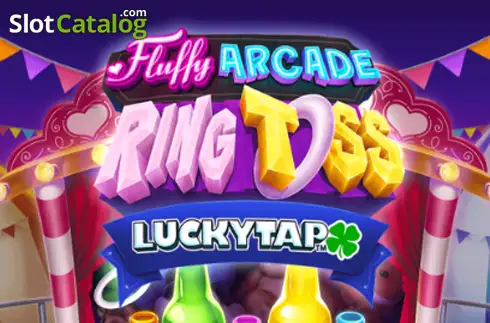 Fluffy Arcade Ring Toss LuckyTap Λογότυπο Fluffy Arcade Ring Toss LuckyTap Λογότυπο