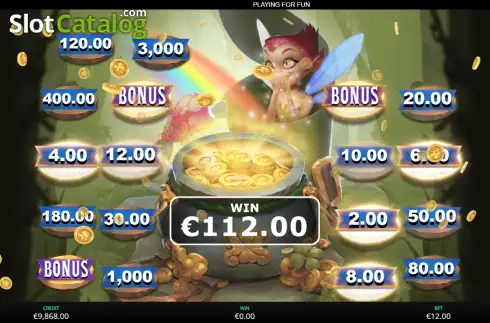 Οθόνη3. Irish Click-A-Win Κουλοχέρης