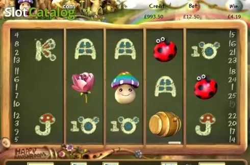 Οθόνη5. Happy Mushroom Κουλοχέρης