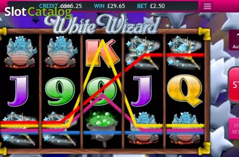 Οθόνη8. White Wizard Κουλοχέρης